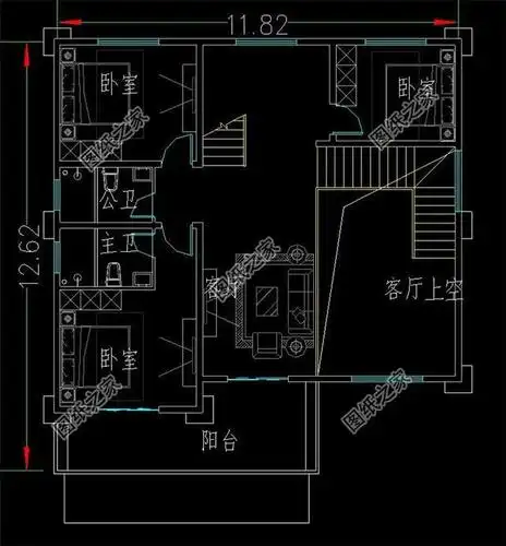 三层平顶楼房带平面图,美到犯规,经济实用别错过