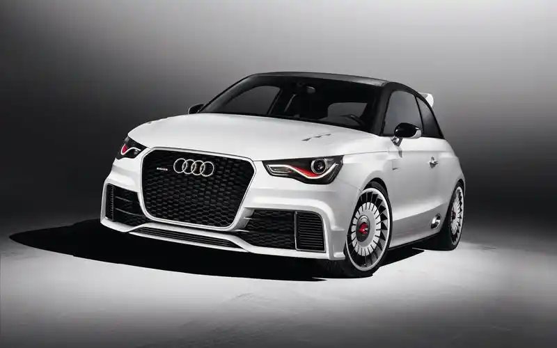 白色奥迪a1汽车,高清图片,电脑桌面-壁纸族