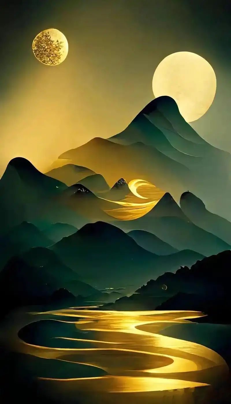 唯美意境#人间仙境美如画 #治愈系风景 #感受大自然的气息和 - 抖音