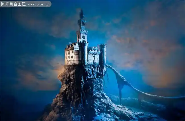 创意城堡图片素材