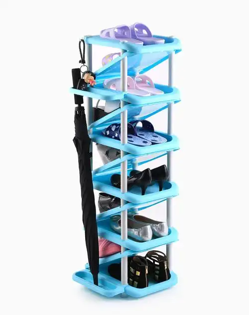 多功能折叠双面鞋架(多色可选)