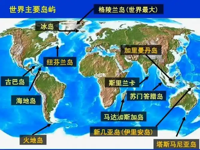 地理  #世界地图  #岛屿  #小红书成长助手