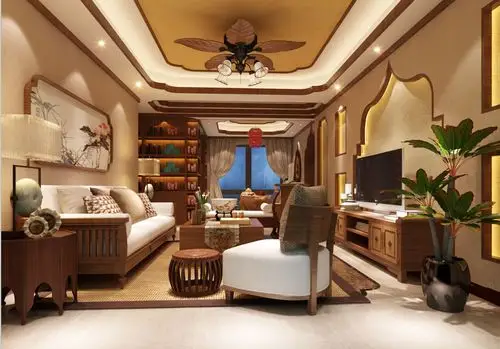 东南亚风格客厅