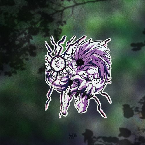 tlp反光车贴 认真一拳超人一击男波罗斯boros流星爆发状态防水贴