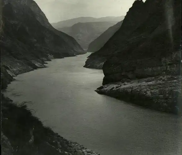 民国时期的三峡什么样那时还没有大坝50张高清老照片