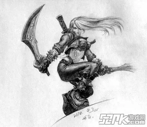 米白原创漫画lol英雄超高水平手绘