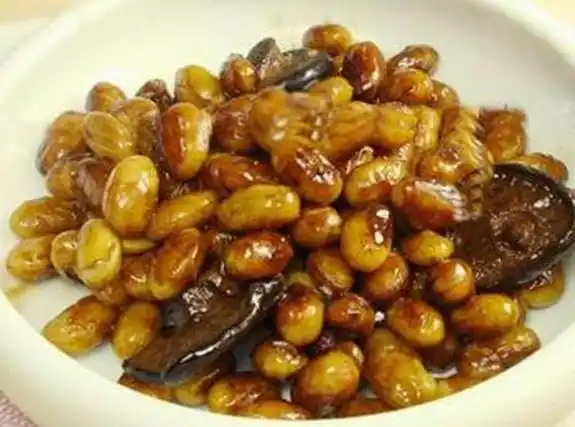 油焖黄豆