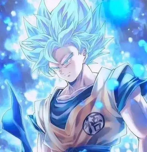 动漫七龙珠孙悟空的超级赛亚人4强还是孙悟空的超蓝强