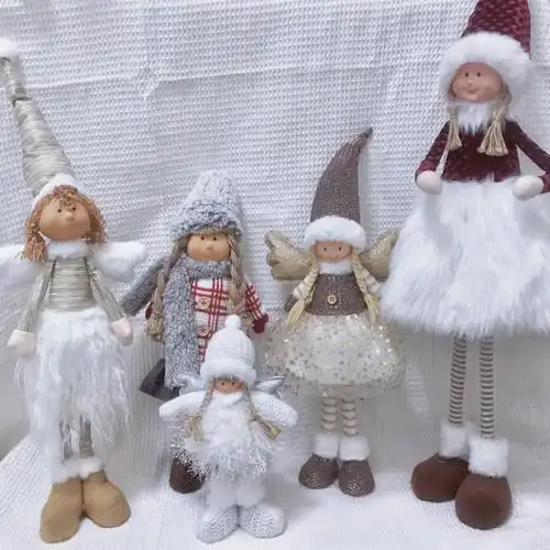 树脂脸娃娃精灵天使 圣诞娃娃公仔推荐