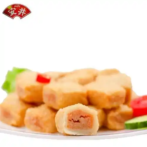 安井包心鱼豆腐2500g关东麻辣烫串串香豆火锅食材豆腐干