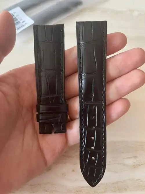 积家月相大师鳄鱼皮表带