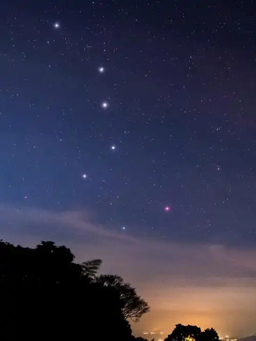 仰望星空,北斗七星与你同在!