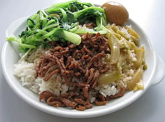 榨菜肉丝饭