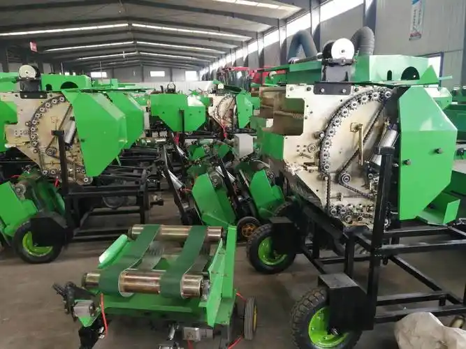 全自动青贮打捆机玉米秸秆青储打包机价格