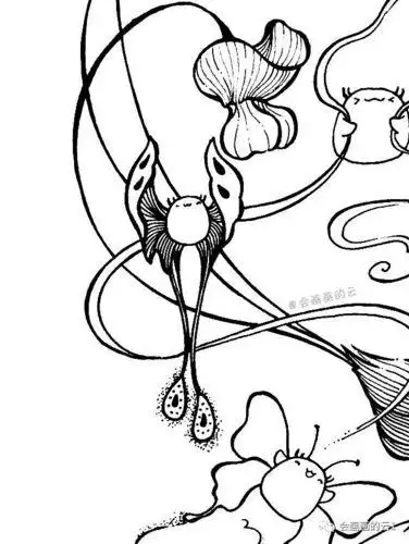 日常漂亮线条简笔画