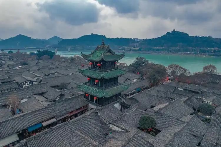 挤死人了,阆中古城,挤挤挤,去看了人人人从从从众众众……_高清图集