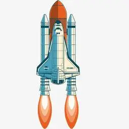 太空火箭简笔画太空火箭简笔画带涂色