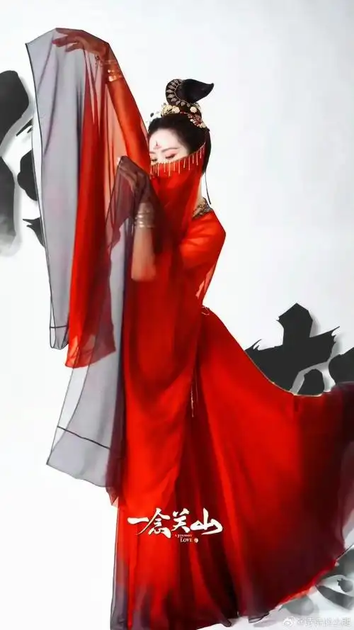 刘诗诗一念关山红衣舞美拥了 #一念关山定档  11月28号 - 抖音