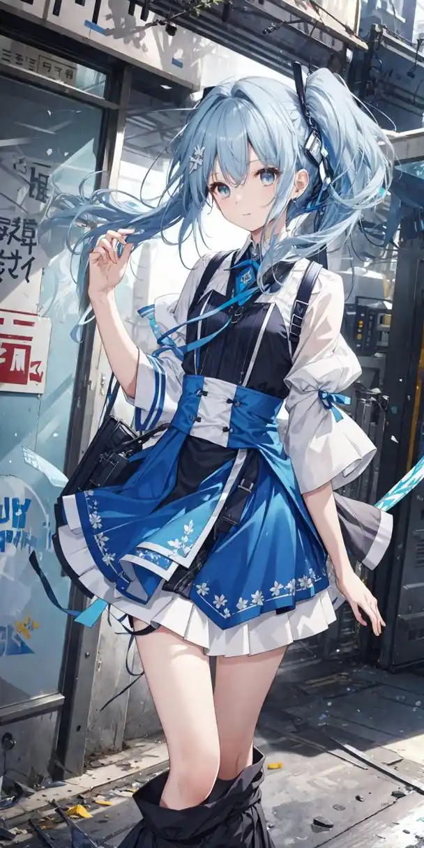 这飘逸的头发,打满分