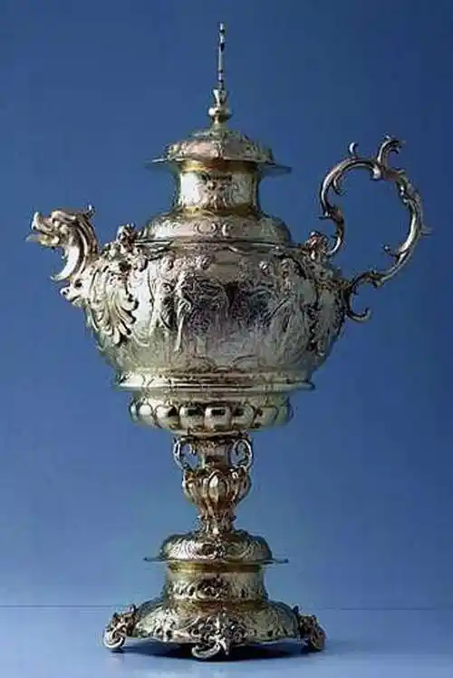 飞盘手枪的内部结构,大约1580年约翰二世·卡西米尔·瓦萨委托制作的