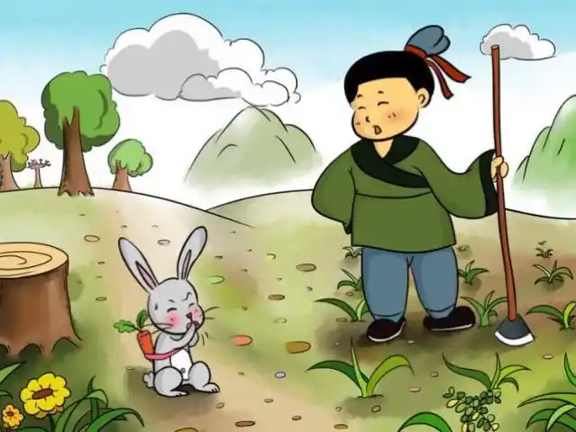 本周大班绘本推荐《守株待兔》