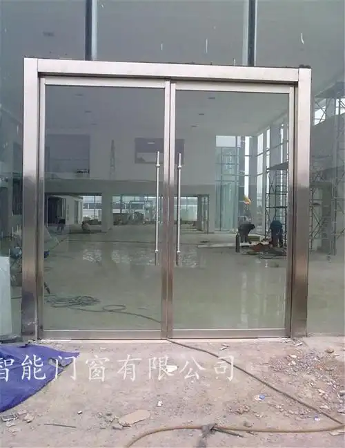 厂家直销不锈钢地弹簧门 铝合金型材门可定制专业生产