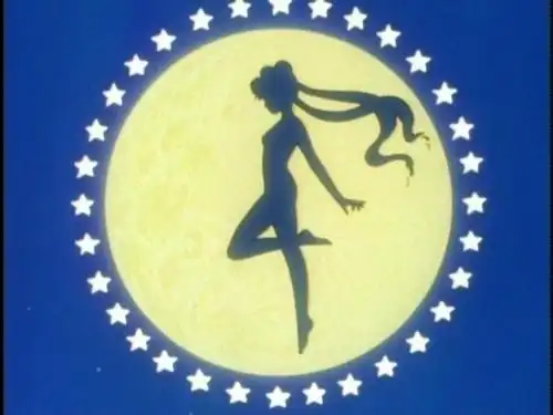美少女战士好像是变身的时候,求这张图片,在月亮上面的影子!