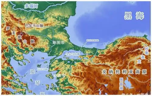 只有3%位于欧洲的巴尔干半岛东南部