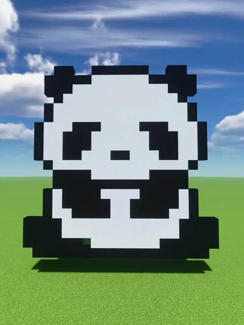 小熊猫#我的世界 #mc不灭 #mc #我的世界建筑教程 - 抖音