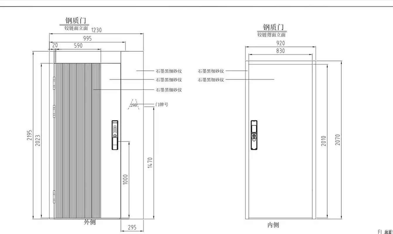 我的风水大门尺寸搞定了 和做门窗商家,项目经理了解对齐,研究了好久