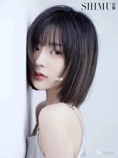 早春剪甜美风齐脖短发