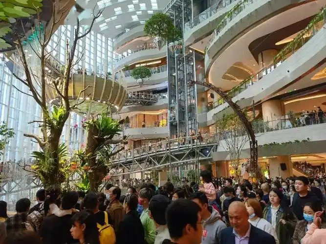 "光环"开业两日人气火爆_购物