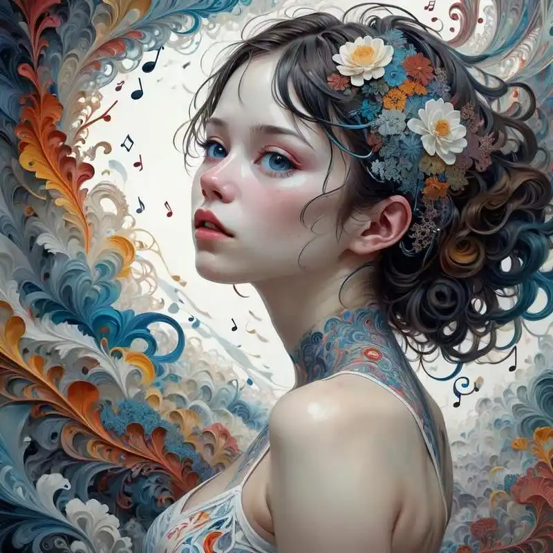 创意无限:超艺术感女生头像的独特风格女生头像 优质头像 美出高级感