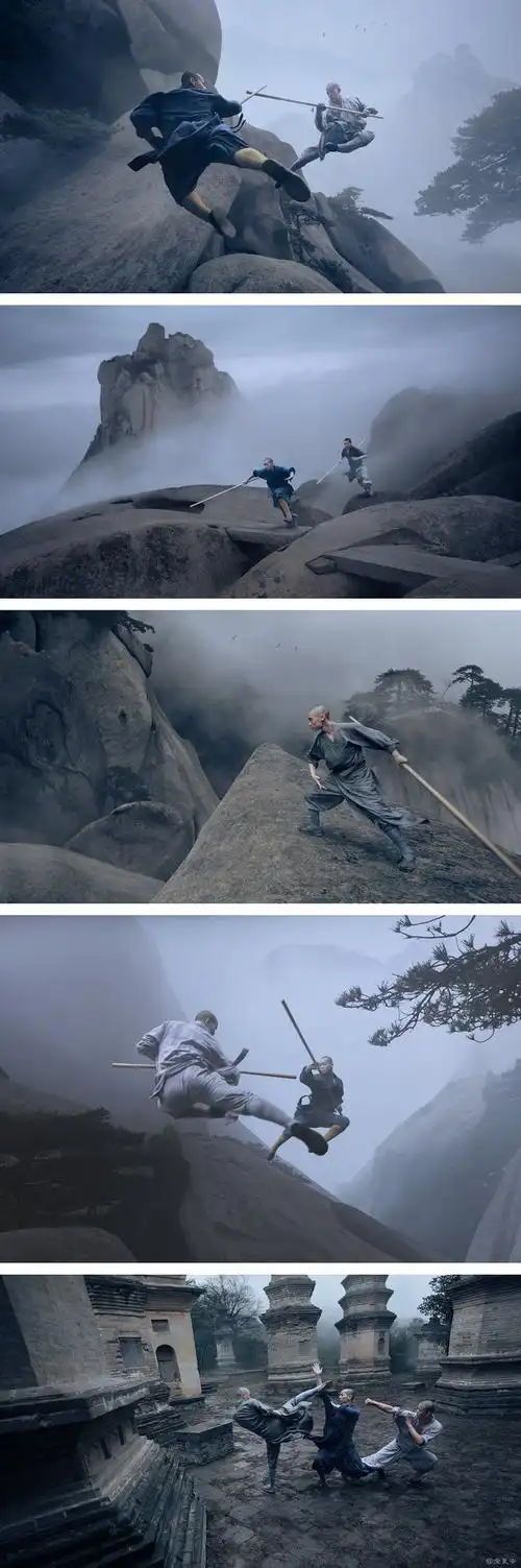 ╭(╯^╰)╮转采于2021-12-14 09:45:09少林功夫动态动作人体腐字十四