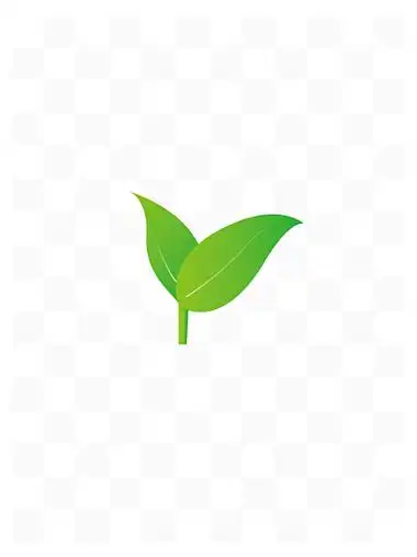 贴纸花朵小草草丛植物可爱手绘14139128原创手绘卡通动图gif风车玩