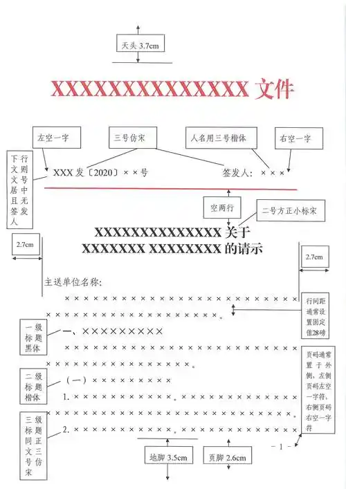 党政机关公文格式下载(政府公文格式范文)