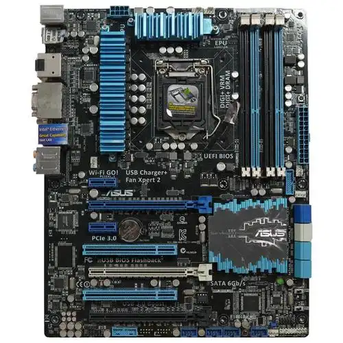 适用于华硕p8z77-v pro电脑主板1155针内存ddr3 atx版型