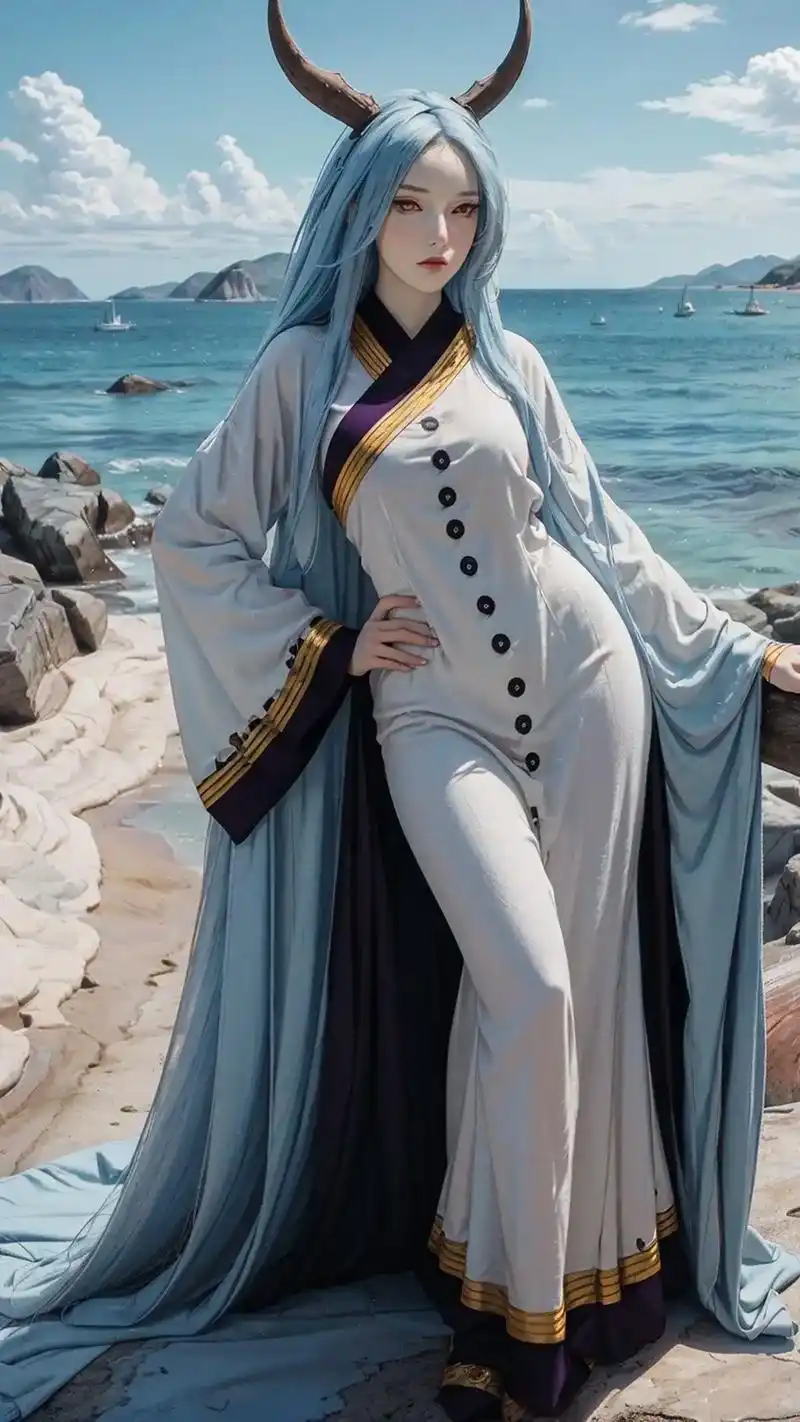 火影忍者:大筒木辉夜,卯之女神.#ai绘画 #cosplay - 抖音