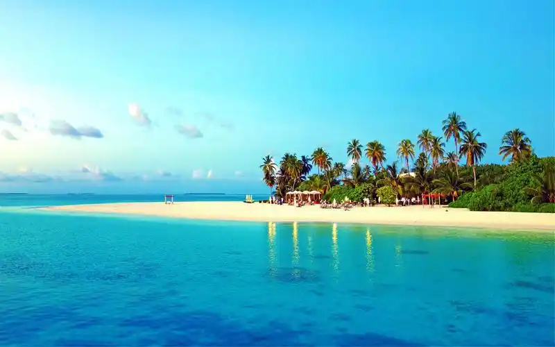 清新夏日海边自然风景摄影高清壁纸图片大全