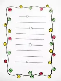 儿童简单容易画的花边儿童简单容易画的花边方形的纸