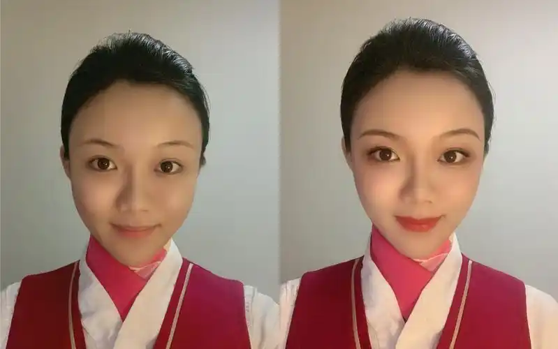 【 空姐日常 】日常工作妆容分享 / 南航空乘搭配粉色系制服妆容