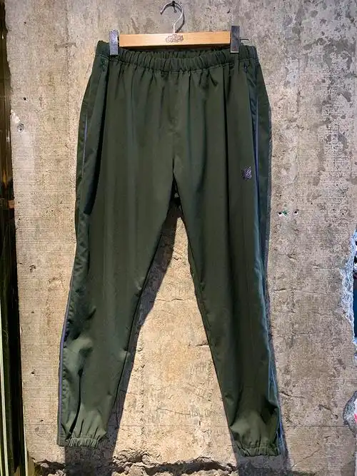 【代购】needles 20ss 运动 侧条纹束脚裤 潮牌男裤子 专柜正品