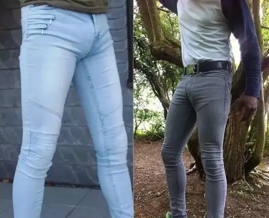 "他仿佛遇到了知音,急切地回答:"对,就是裤子太紧.