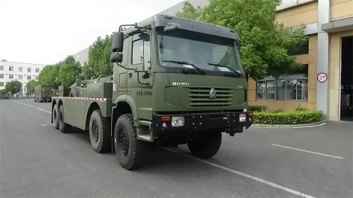 哈盛华舟应急架桥车 hzt5210tjqbq