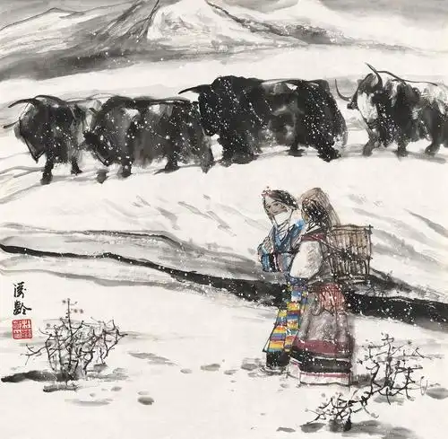 杜滋龄(b.1941) 牧牛图 镜心 设色纸本