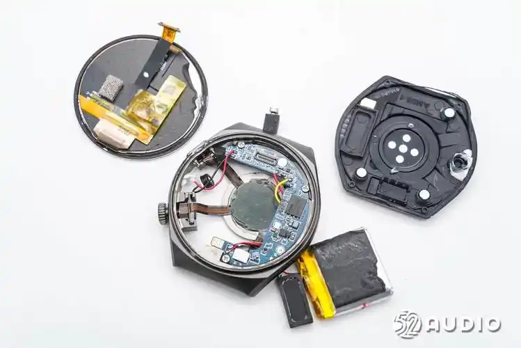 qcy watch gt2智能手表拆解,便捷无线充电,15天长续航