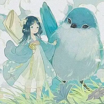 "万般景致,人间值得"动漫ins动_女生头像_我要个性网