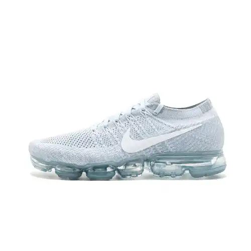 nike 耐克 air vapormax flyknit 纯白全掌大气垫跑鞋849558 004