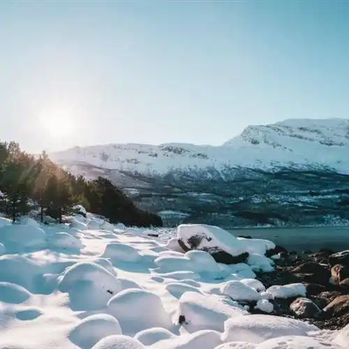 适合冬天用的微信头像唯美,冬季雪景色太合适了_唯美_头像_景色