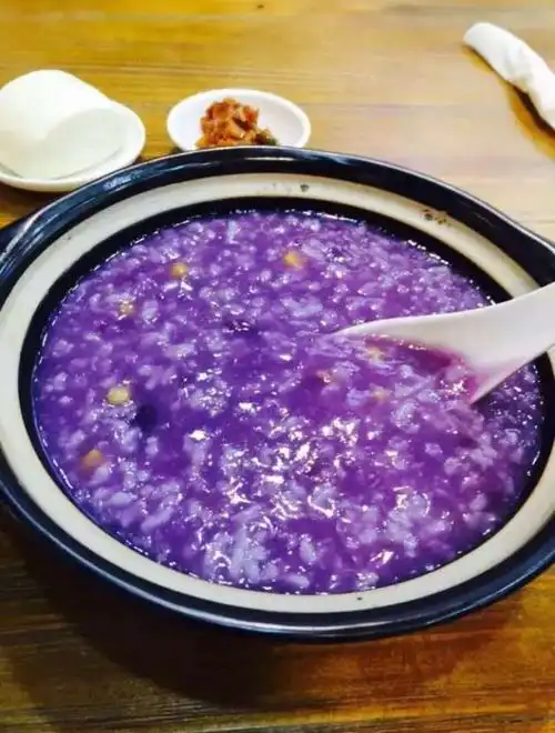 紫薯玉米粥